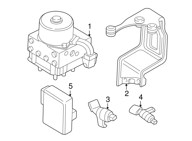 Bracket 1J0-614-335 - View 11