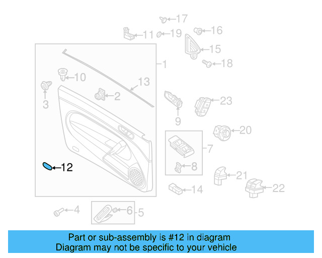 Reflector 6Q0-947-419 - View 7