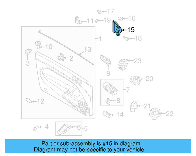 Corner Cover 5C5-837-974-K-82V - View 11
