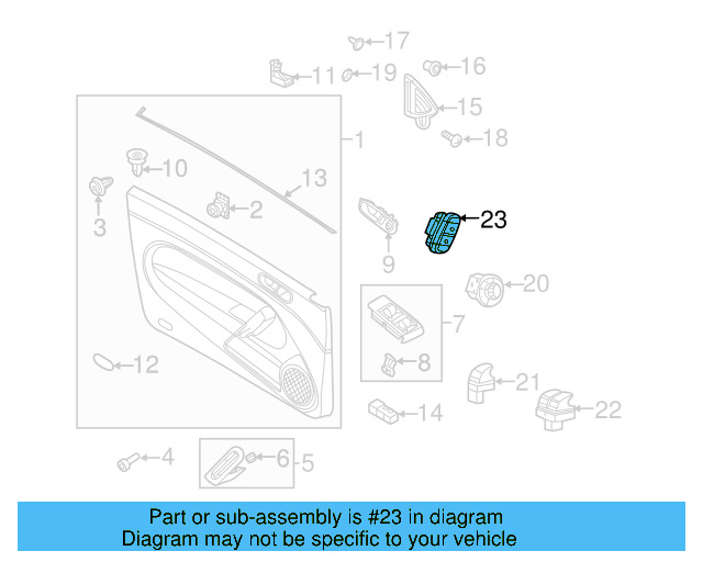 Lock Switch 5C5-962-125-WHS