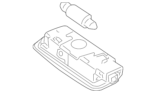 Interior Lamp 3B0-947-291-B-95T - View 30