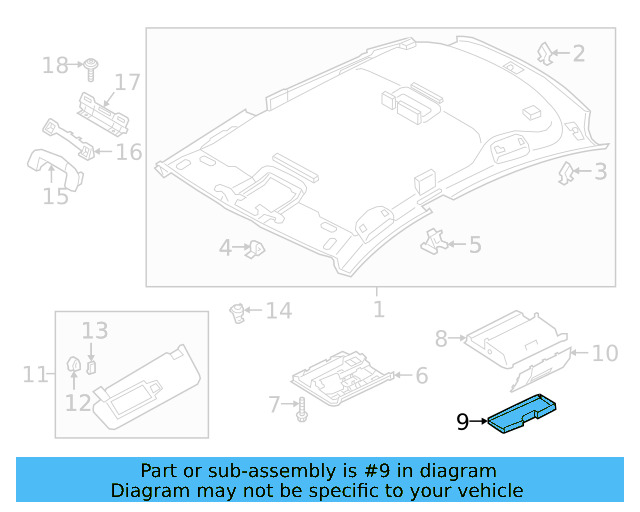 Tray Insert 5G0-857-494-82V - View 2