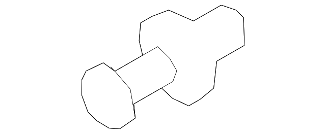 License Bracket Rivet N-038-549-4 - View 48