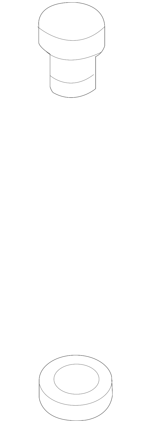 Seat Belt Assembly Button 443-857-847-B-4PK - View 70