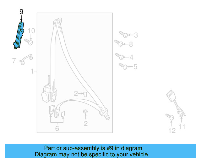 Adjuster 3C8-857-819 - View 8