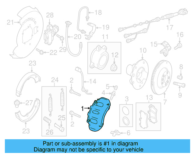 Caliper 7P6-615-423-F - View 6