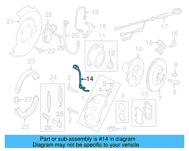 Wear Indicator 7P0-907-637-C - View 8
