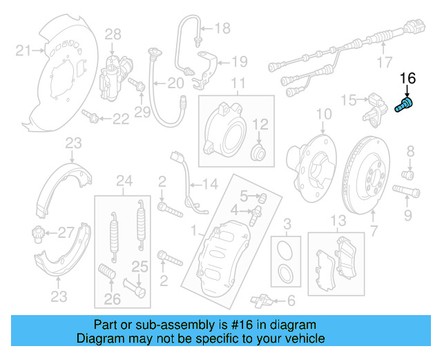 Speed Sensor Bolt N-014-740-11 - View 10