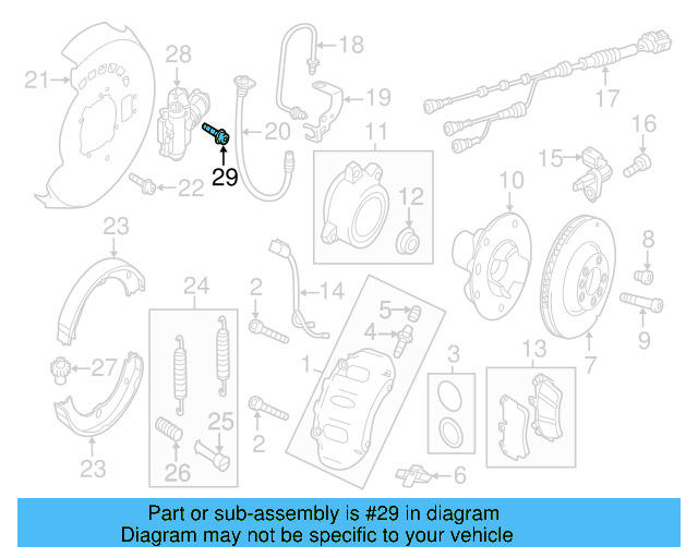 Adjust Motor Bolt WHT-005-378 - View 5