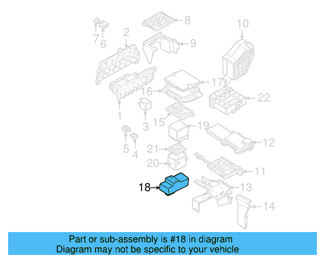 Control Module 1J0-919-506-K - View 8