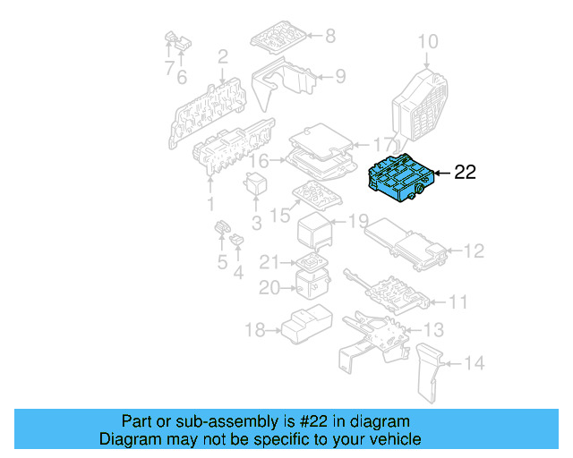 Fuse Box 8D1-941-824 - View 11