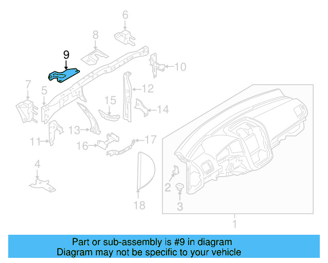 Mount Plate 1K1-858-765 - View 16