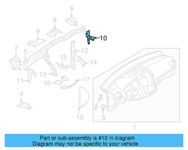 Outer Support 1K1-858-506-G - View 6