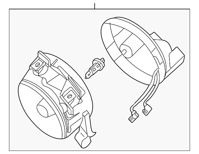 Fog Lamp Assembly 1C0-941-700-B - View 4