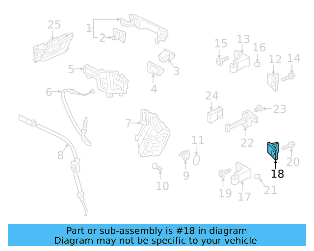 Lower Hinge 8X4-833-405-A - View 25