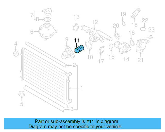 Thermostat 03H-121-113-D - View 9