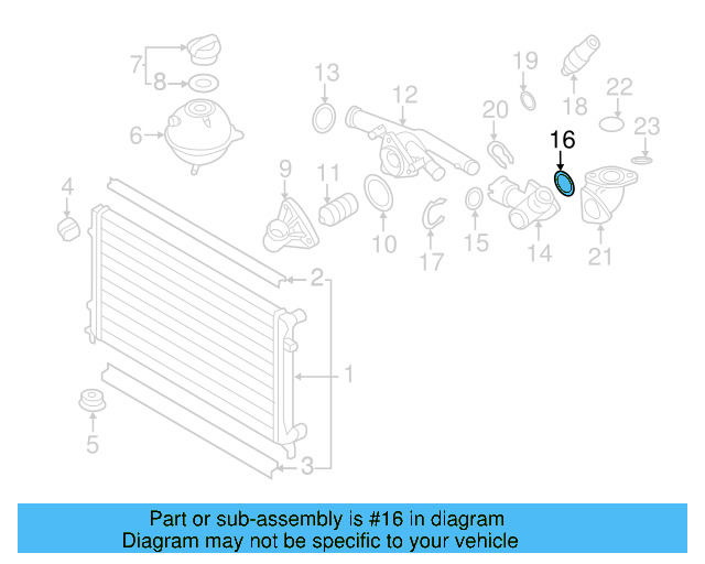 Adapter Seal 03H-121-041 - View 10