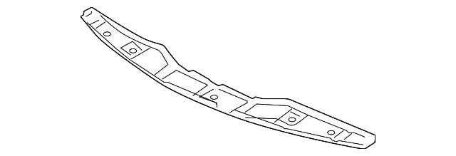 Cowl Grille 3B0-805-321-B - View 3