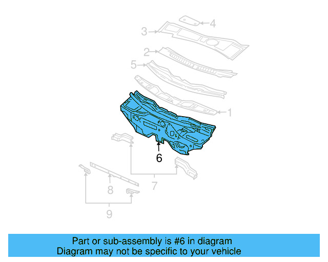 Dash Panel 3B1-805-431-E - View 5