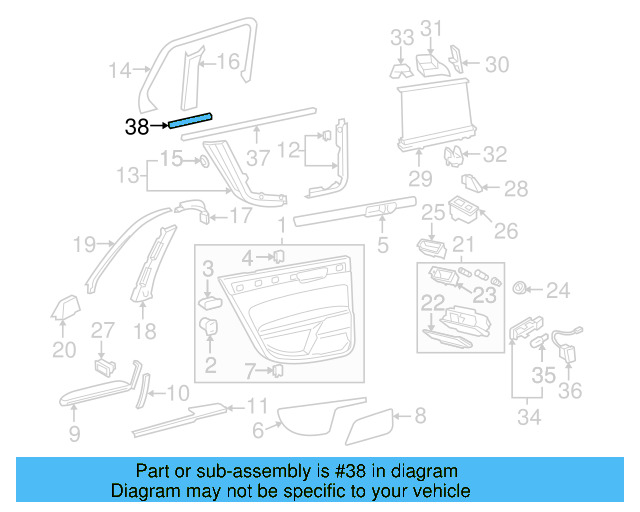 Belt Weather 3B0-831-741 - View 4
