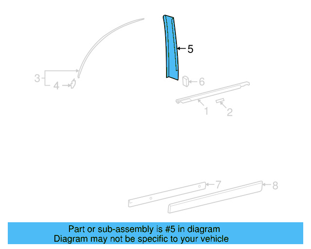 Applique 3D4-837-889-M-041 - View 3