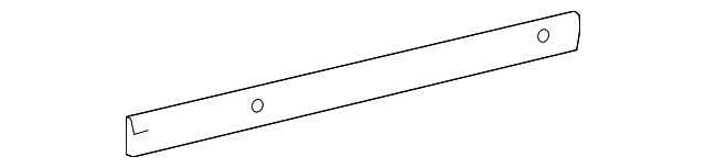 Body Side Molding (Unpainted) 3d0853071cgru - View 2