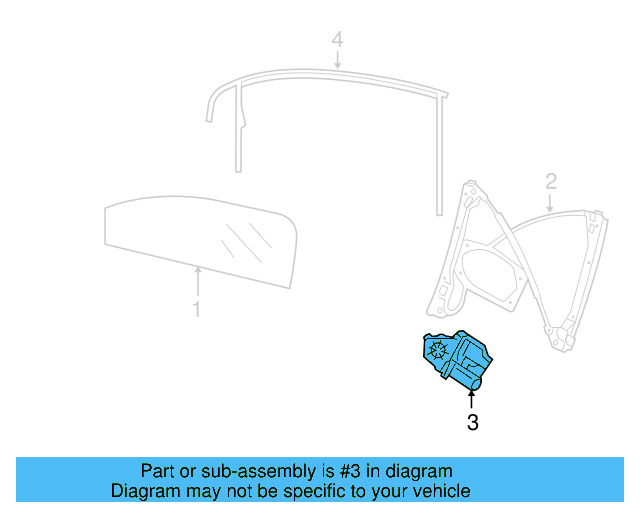 Window Motor 561-959-701-C-Z0V - View 6