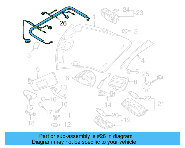 Wire Harness 1C0-971-247-BB - View 2