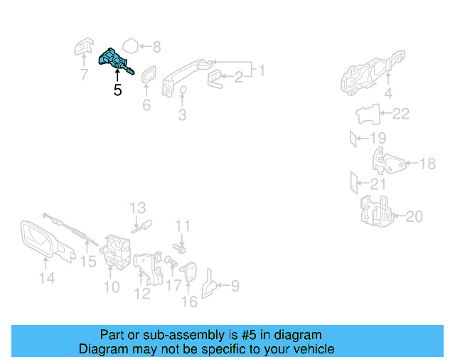 Lock Cylinder 107-837-167-FC - View 6