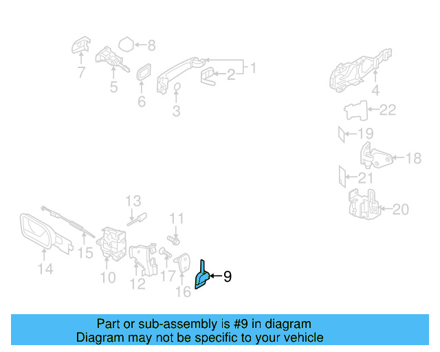 Keyless Entry Transmitter 1K0-959-753-P-9B9 - View 4