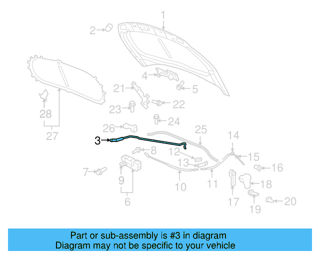 Lock & Switch Bolt WHT-000-425 - View 10