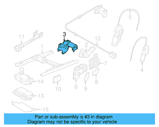 Adjust Motor 7L0-959-761-A - View 27