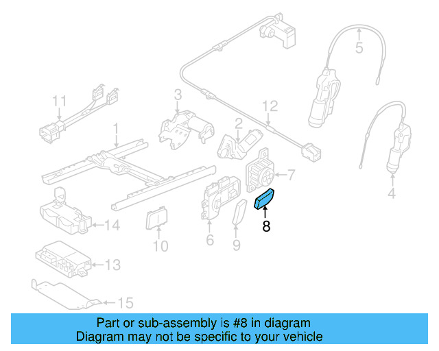 Adjust Knob 3C0-881-254-A-9B9 - View 14