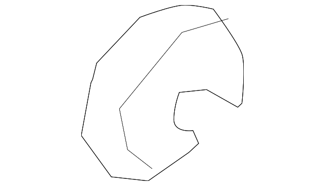 Release Cable Grommet 5M0-823-544 - View 3