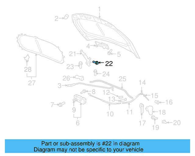 Hinge Bolt N-910-793-01 - View 8
