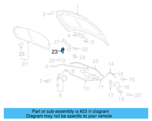 Hinge Bolt N-910-793-01 - View 7