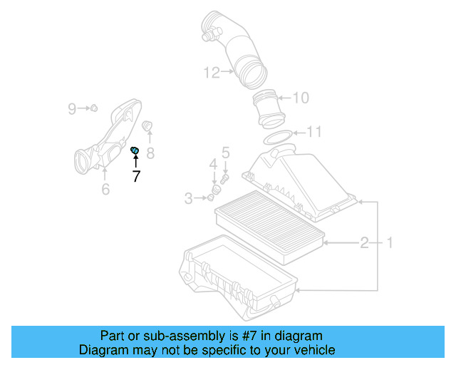 Intake Pipe Buffer 059-129-689 - View 19