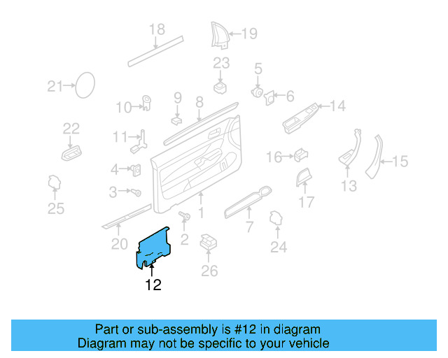 Impact Pad 1K3-868-102-A - View 5