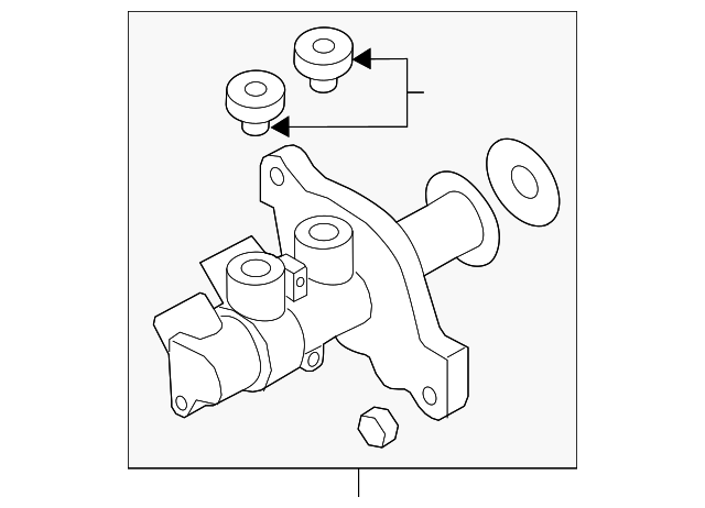 Master Cylinder 5QM-614-019-H - View 15