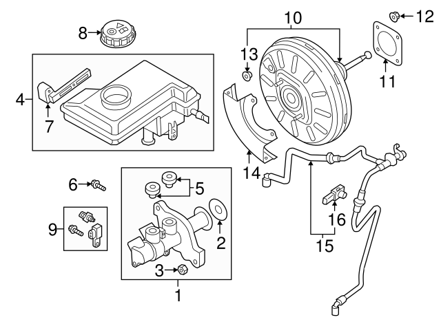 Brake Fluid Level Sensor 1S0-611-377 - View 7