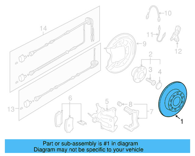 Rotor 1K0-615-601-AJ - View 13