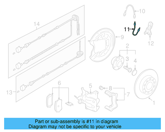 Brake Tube 1K0-611-764-L - View 18