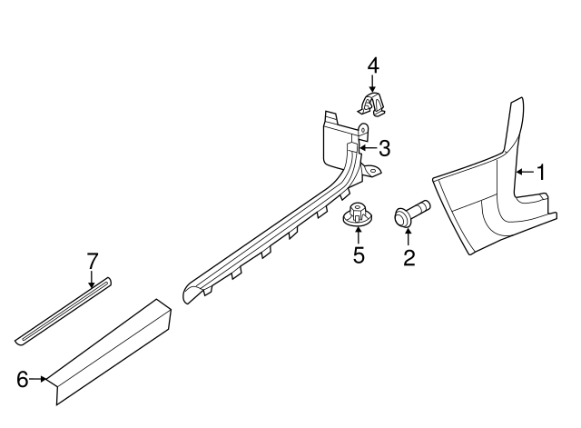 Quarter Panel Splash Shield Nut N-907-579-01 - View 77