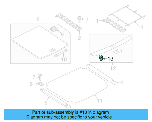 Sill Trim 7P0-863-459-H-5R5 - View 6