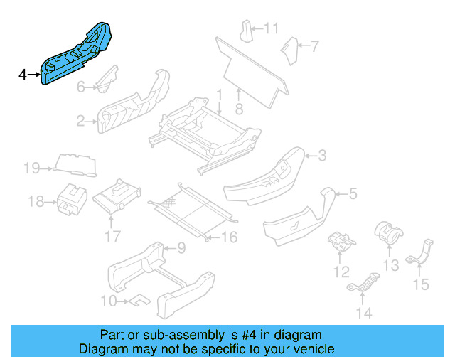 Lower Shield 7B0-885-318-B-DE5 - View 11