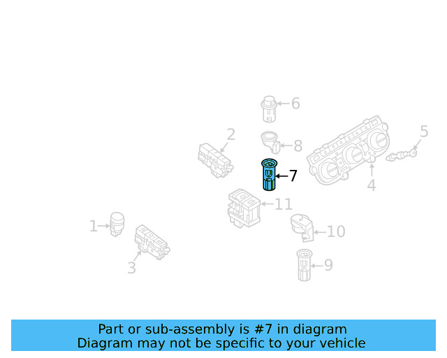 Power Outlet 1K0-919-309 - View 101