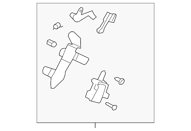 Lock Rod 1C0-827-425-J - View 10