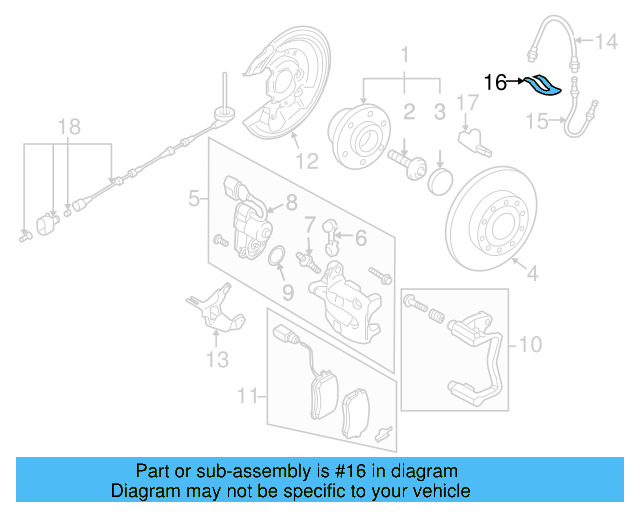 Brake Hose Retainer Clip 191-611-715 - View 69