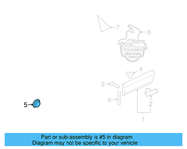 Door Shell Plug 191-971-908-B - View 29