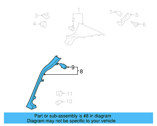 Side Trim Panel Screw N-906-986-06 - View 107